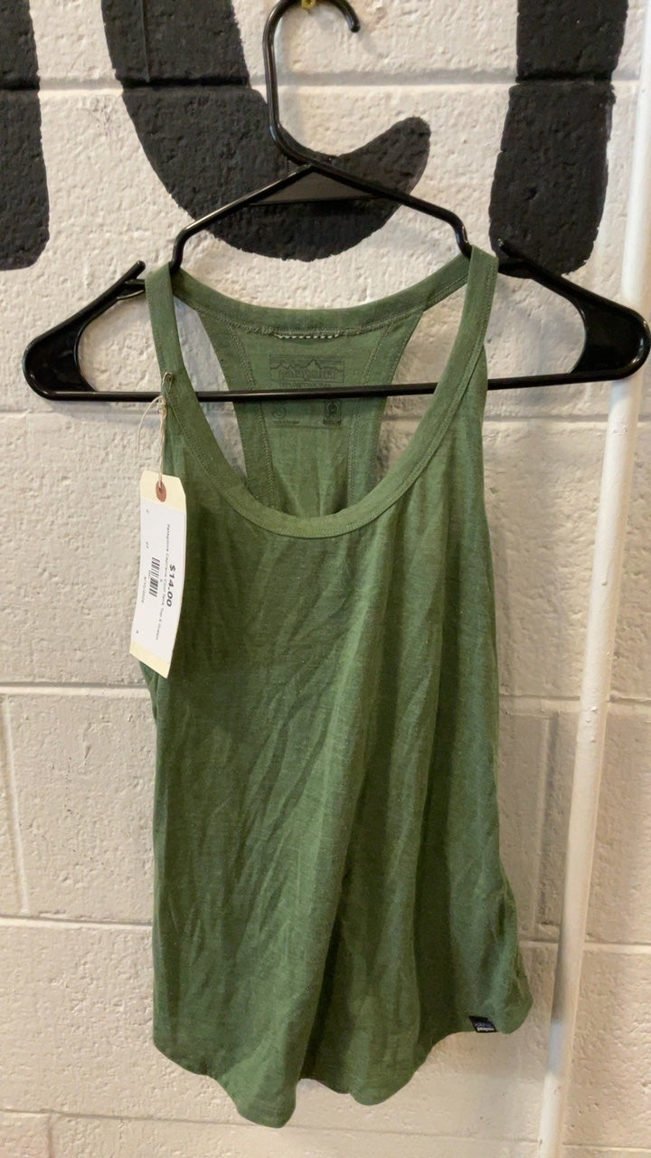 Patagonia Capilene Cool Tank Top S Green