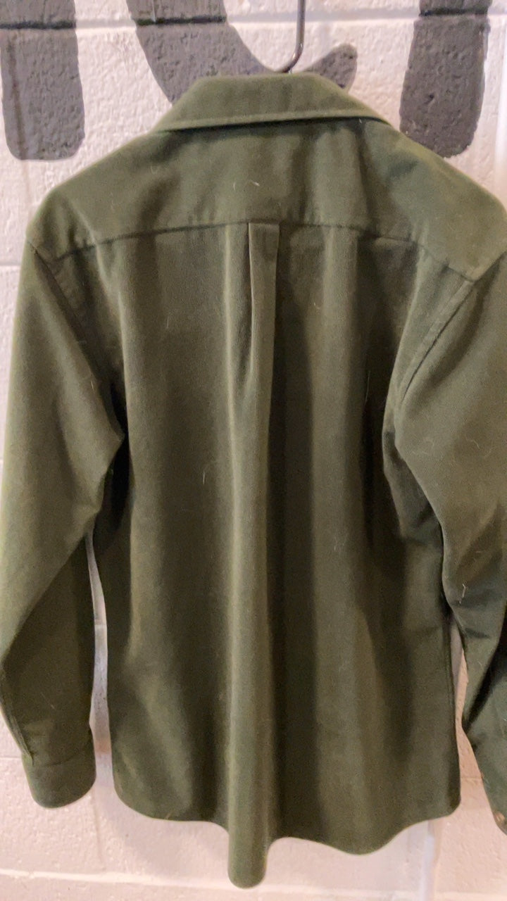 Unknown Longsleeve (Button-Up) M Green Corduroy