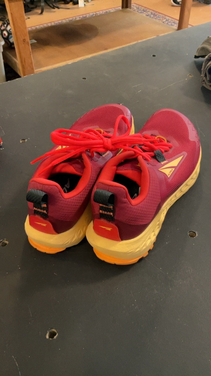 Altra Shoes (Trail) W8 Orange/Burgundy Raspberry Timp 5