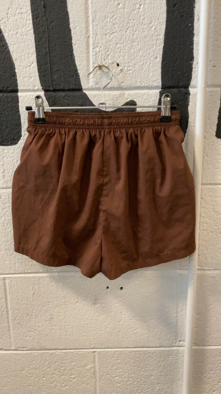 Girlfriend Collective Running Shorts XS Brown