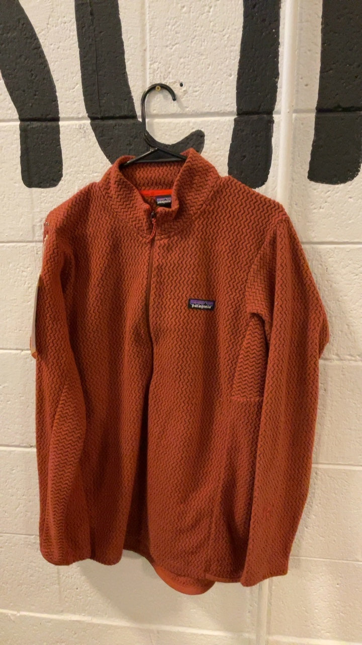 Patagonia Jacket XL Orange W's R1 Air Zip