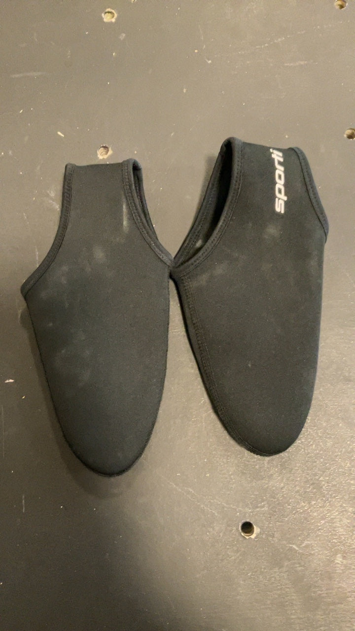 Sporti Fin Sock Shoes (Surfing Booties) S Black