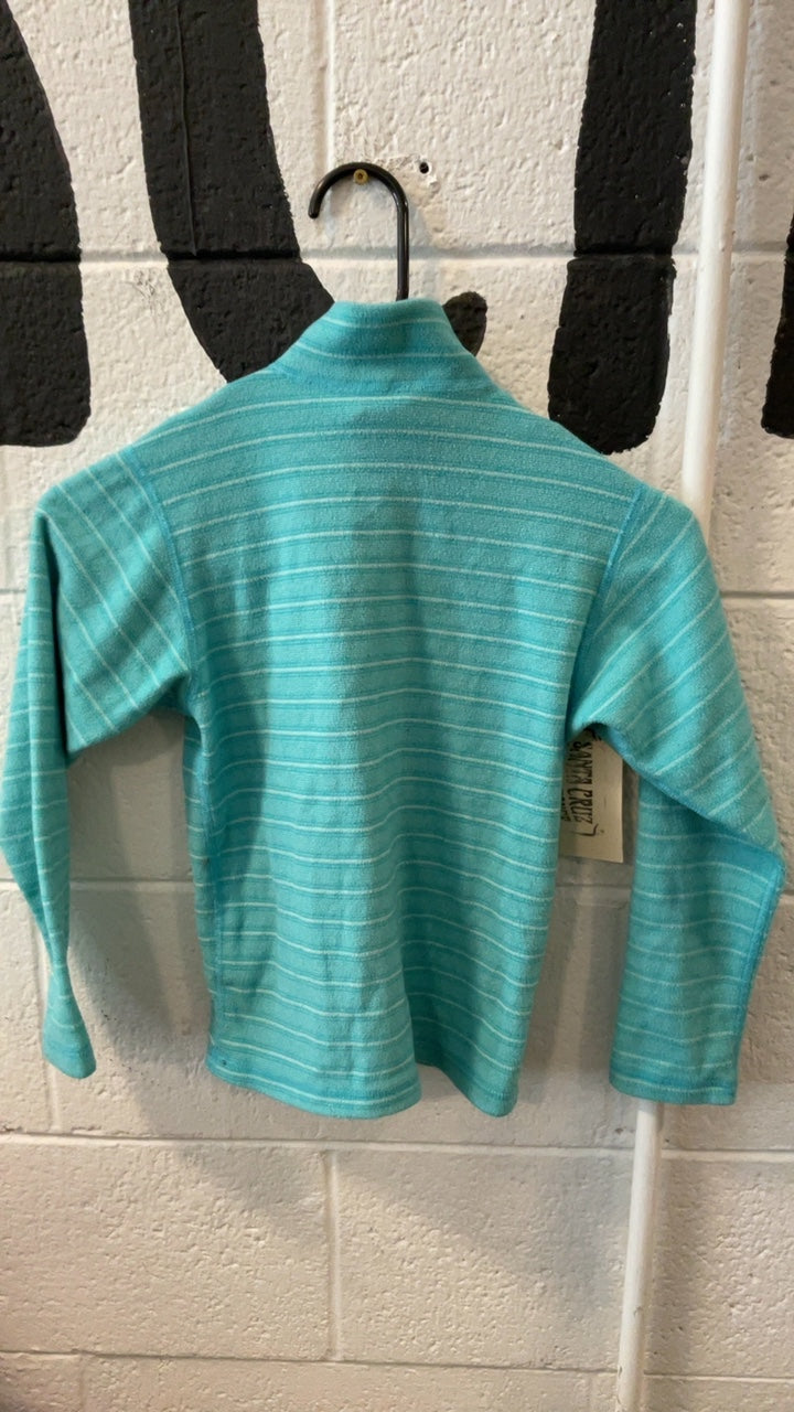 Patagonia Jacket Youth XS Blue Micro D Zip Neck