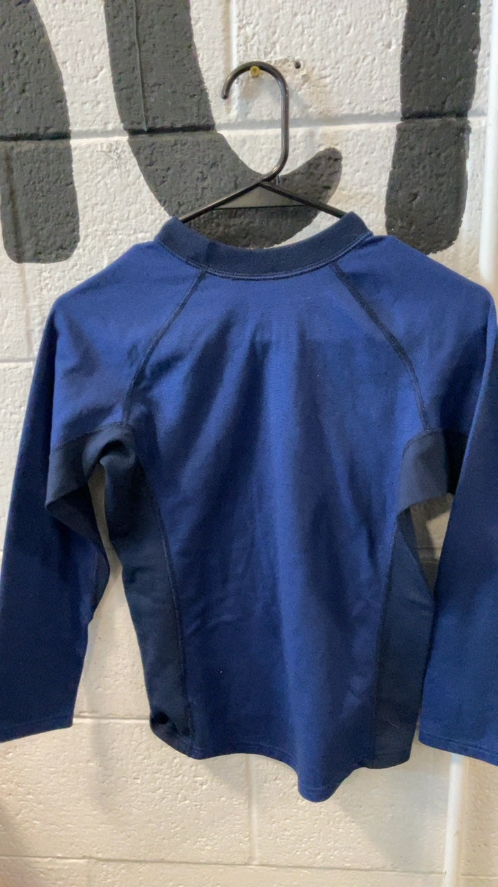 Patagonia Base Layer (Top) Youth M Blue Capilene