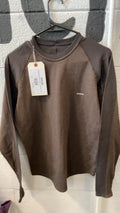 Patagonia Longsleeve S Brown Capilene 3 Crew