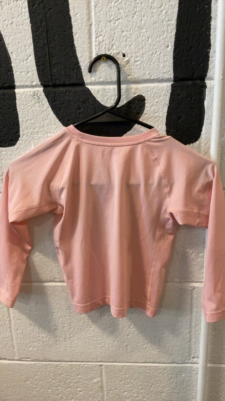 Patagonia Longsleeve Youth 4T Peach Ram Capilene
