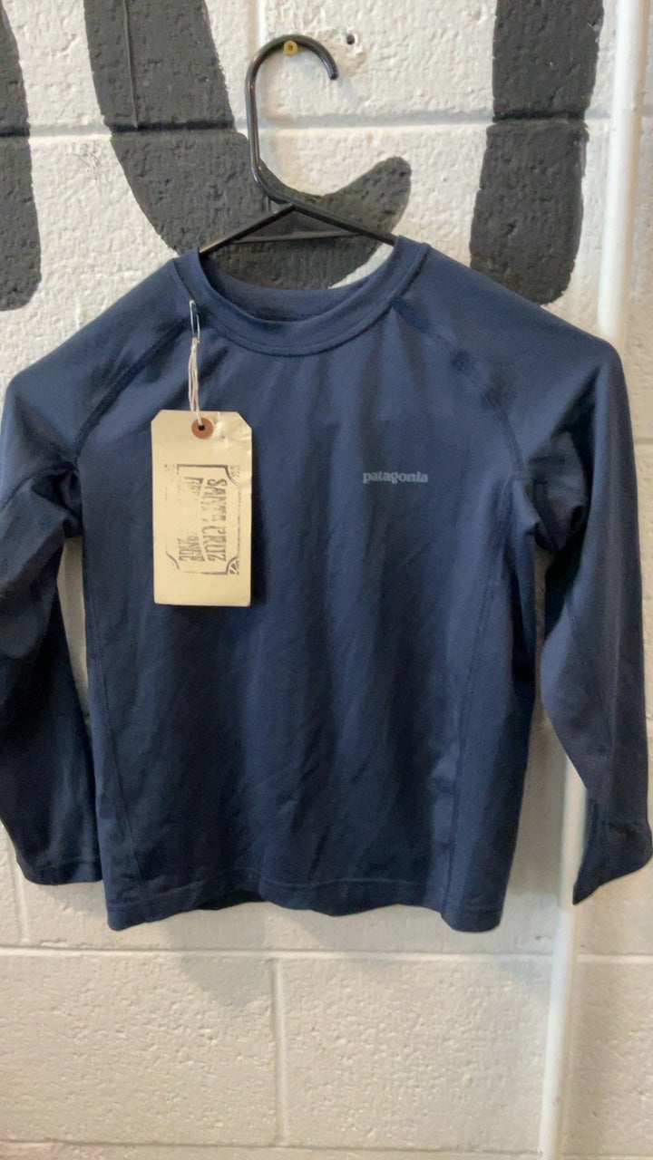 Patagonia Longsleeve (Rash Guard) Youth XS Blue Silkweight