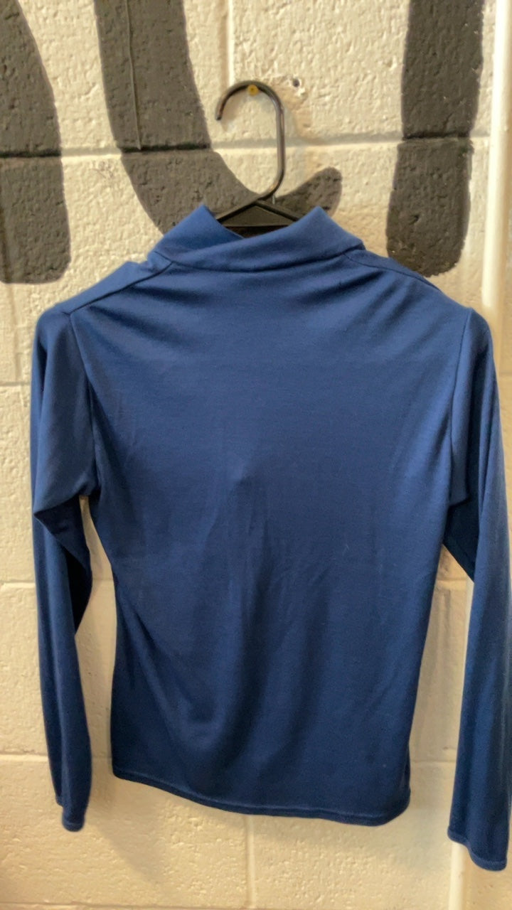 Patagonia Jacket S Blue Capilene Quarter Zip