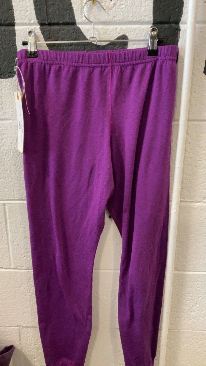 Patagonia Base Layer (Bottoms) Youth XL Purple Capilene 3