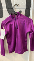 Patagonia Jacket Youth M Purple Quarter-Zip Capilene