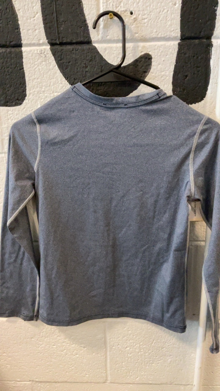 Patagonia Base Layer (Top) Youth M Grey Capilene
