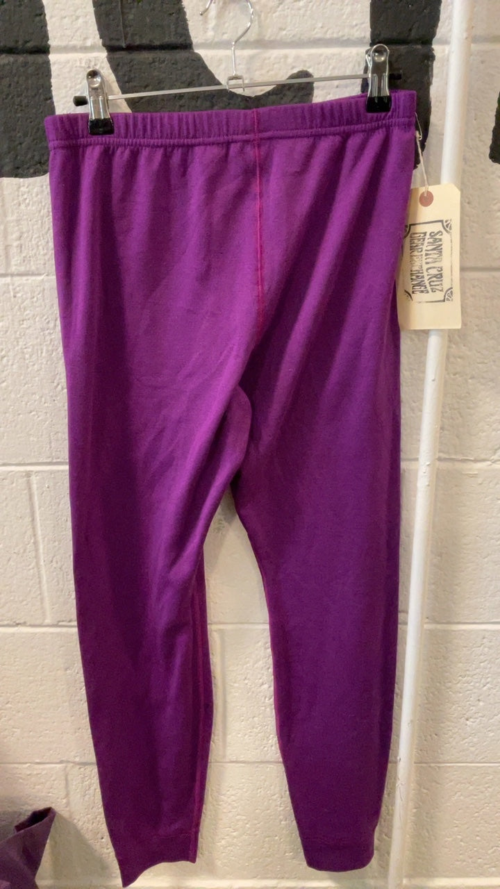 Patagonia Base Layer (Bottoms) Youth XL Purple Capilene 3