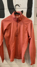 Patagonia Base Layer (Top) XS Pink Capilene Quarter Zip