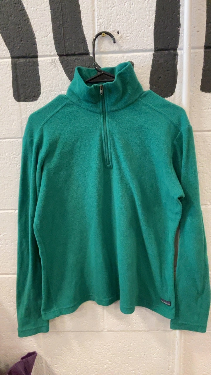 Patagonia Jacket S Green W's Micro D 1/4-Zip