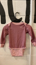 Patagonia Base Layer (Top) Youth 3T Pink Stripe Capilene