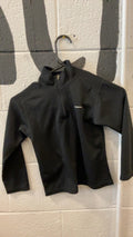 Patagonia Jacket Youth S Black Capilene Quarter Zip