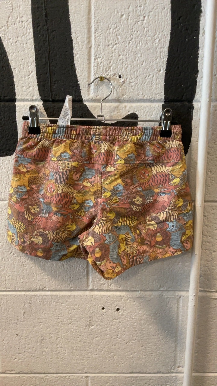 Patagonia Baggies 4" Shorts Youth M Pink/Yellow