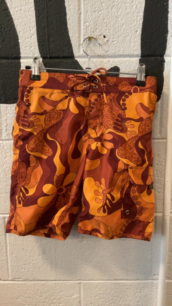 Patagonia Shorts (Swimming) Youth S Orange/Brown