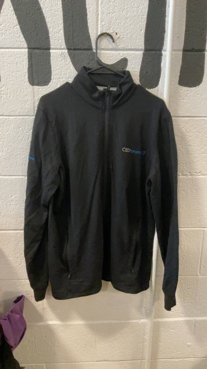 Icebreaker Jacket L Black CEO Forum 1.0