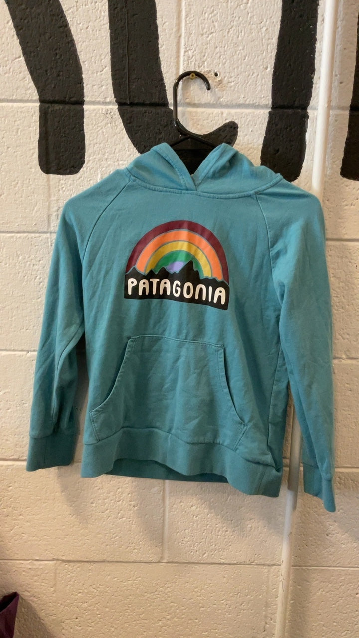 Patagonia Lightweight Fitz Roy Rainbow Jacket M Blue