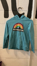 Patagonia Lightweight Fitz Roy Rainbow Jacket M Blue