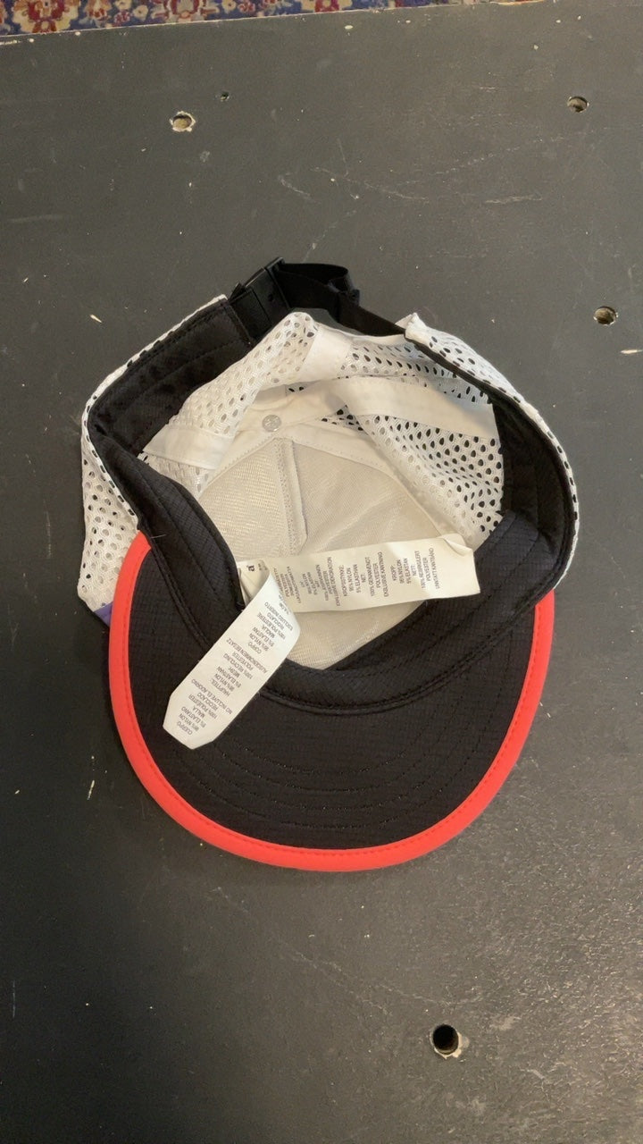 Patagonia Hat (Snapback) White/Purple/Blue