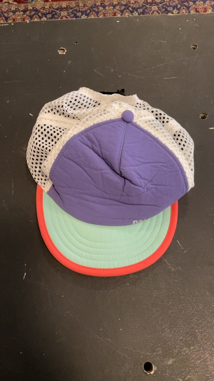 Patagonia Hat (Snapback) White/Purple/Blue