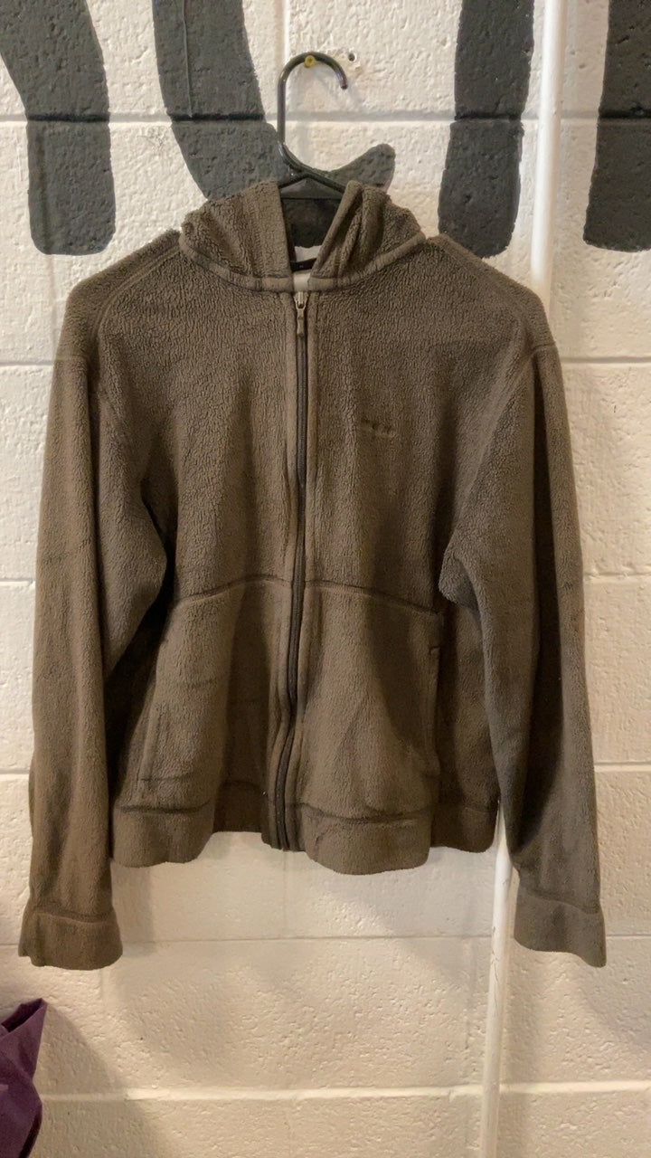Patagonia Fleece Jacket (Full-Zip) (Hood) W/L Brown