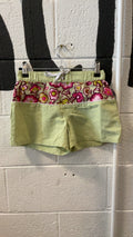 Patagonia Baggies 4" Shorts Youth S Green/Pink