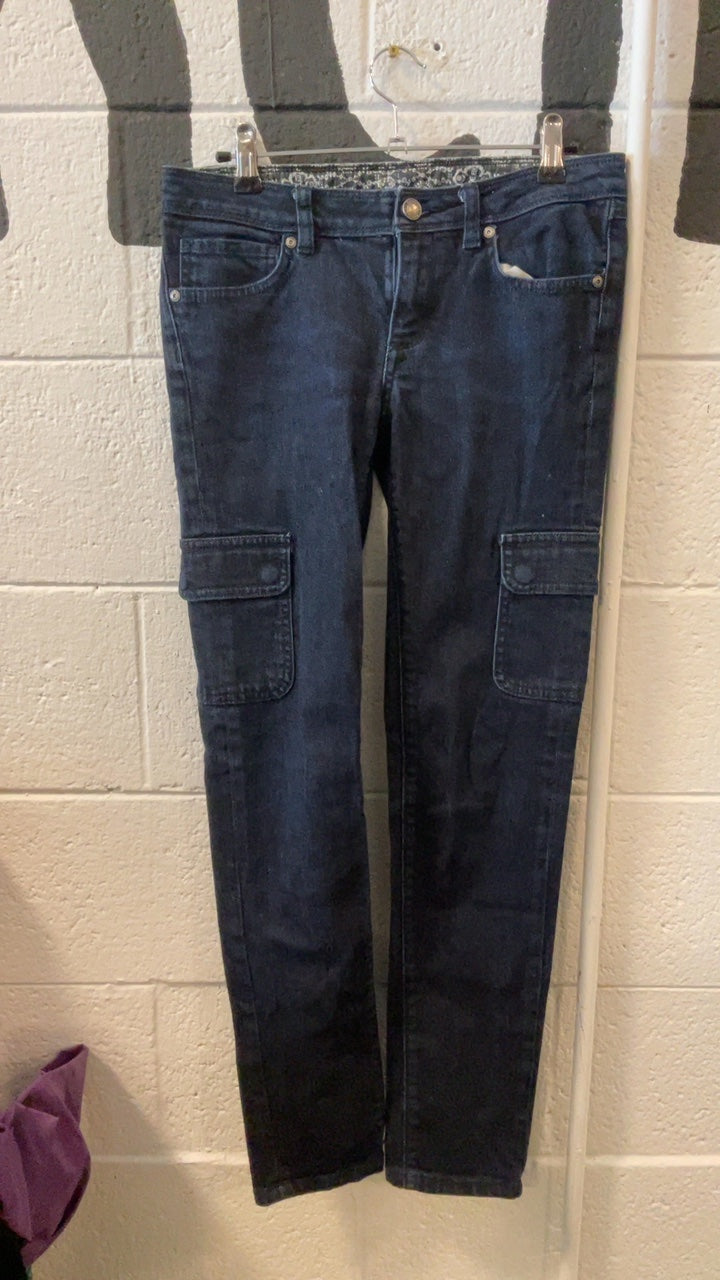 Patagonia Low Rise Cargo Jeans W's 26 Blue