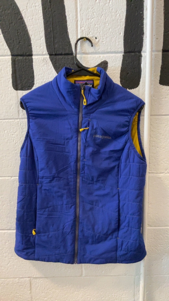 Patagonia Sofinnova Nano Air Vest (Insulated) M Blue/Yellow