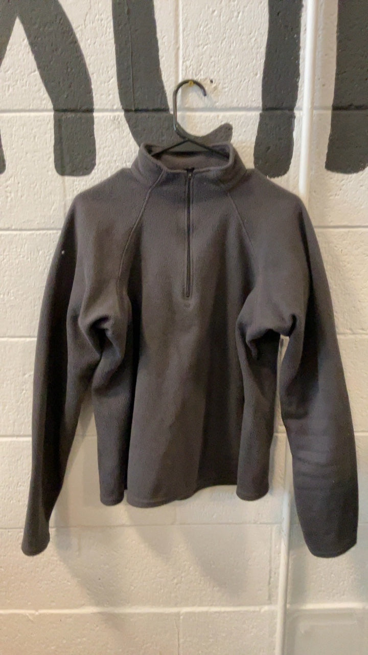 Patagonia Capilene Expedition Fleece Jacket (Quarter-Zip) (No Hood) XL Grey