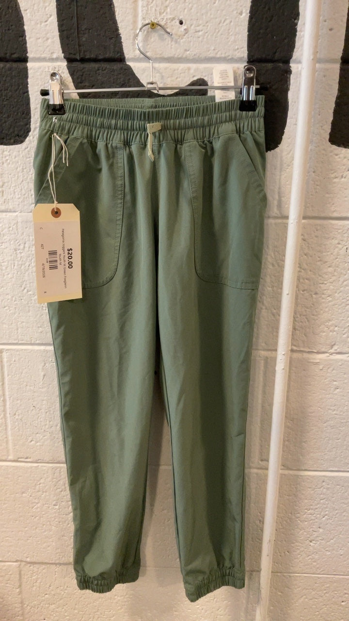 Patagonia Joggers Youth M Green Foxglenn