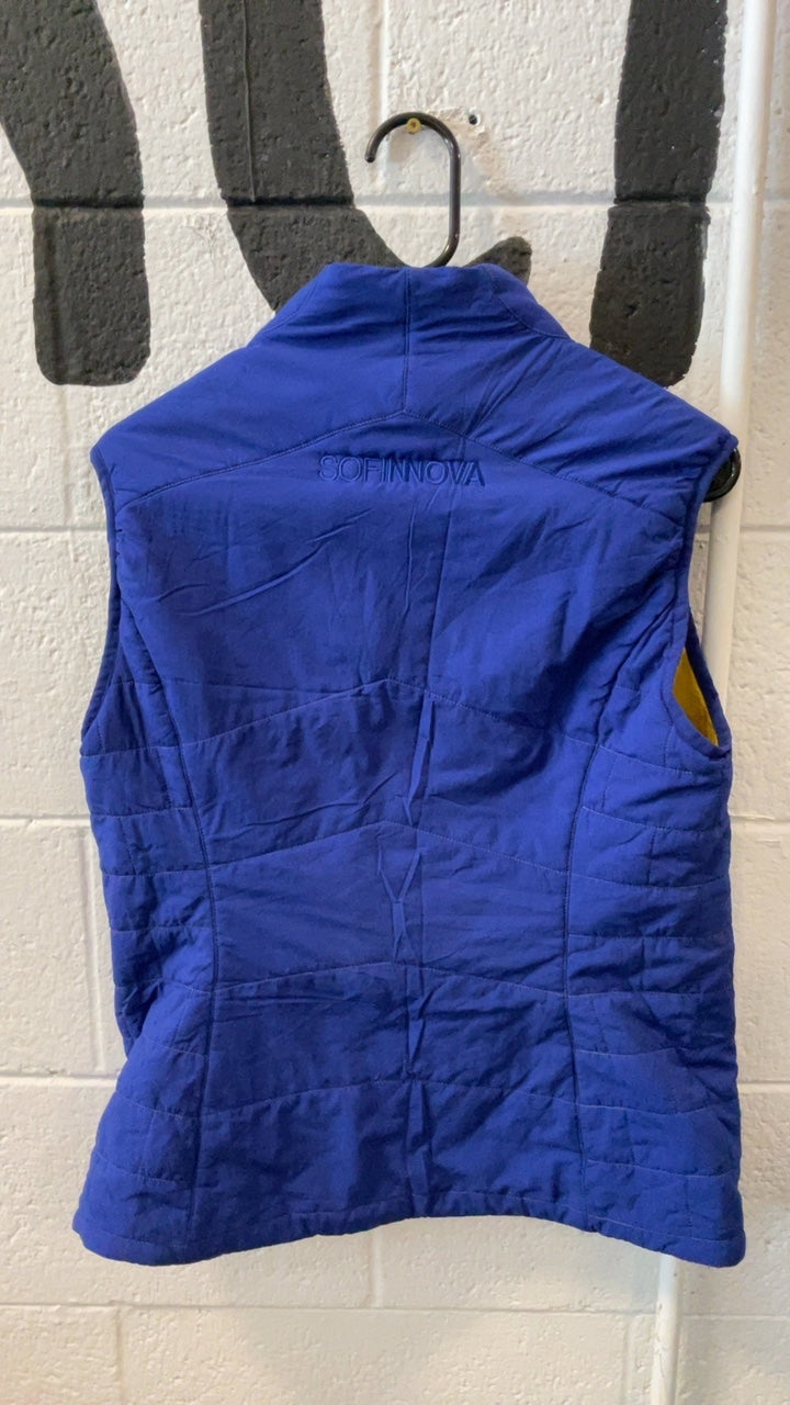 Patagonia Sofinnova Nano Air Vest (Insulated) M Blue/Yellow