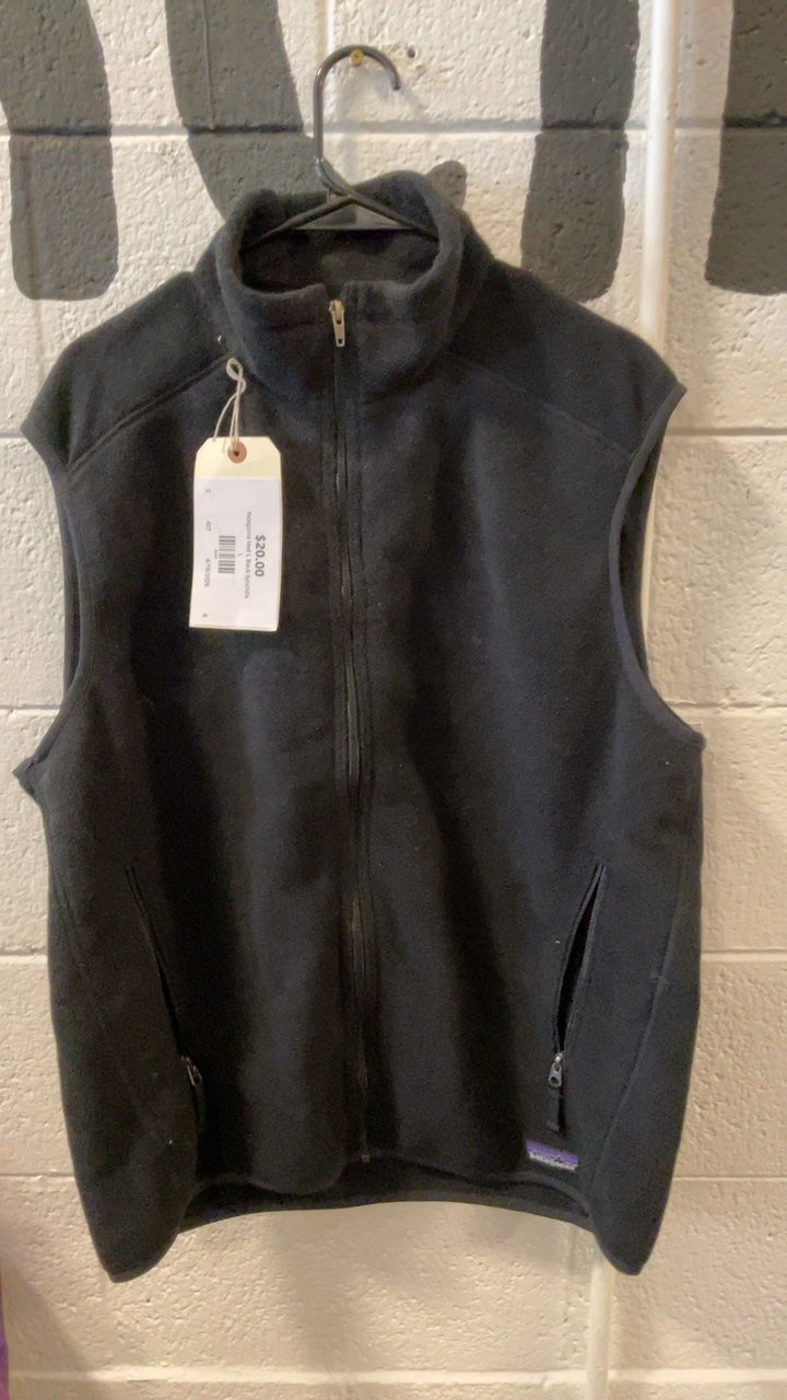 Patagonia Vest L Black Synchilla