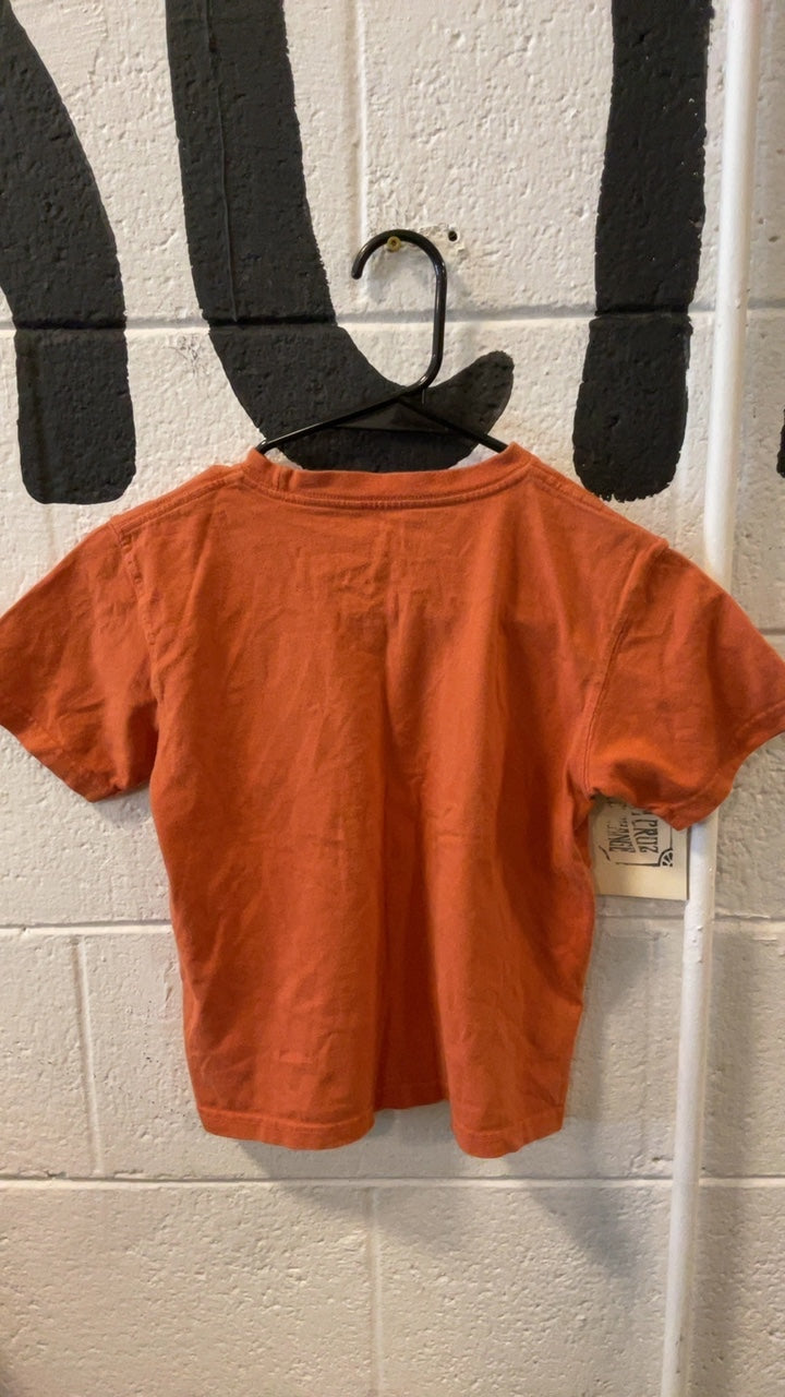 Patagonia T-Shirt Youth XS Orange Organic Cotton