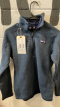 Patagonia Jacket S Blue Better Sweater Quarter Zip