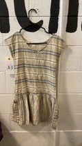 Patagonia Dress L Brown Stripe