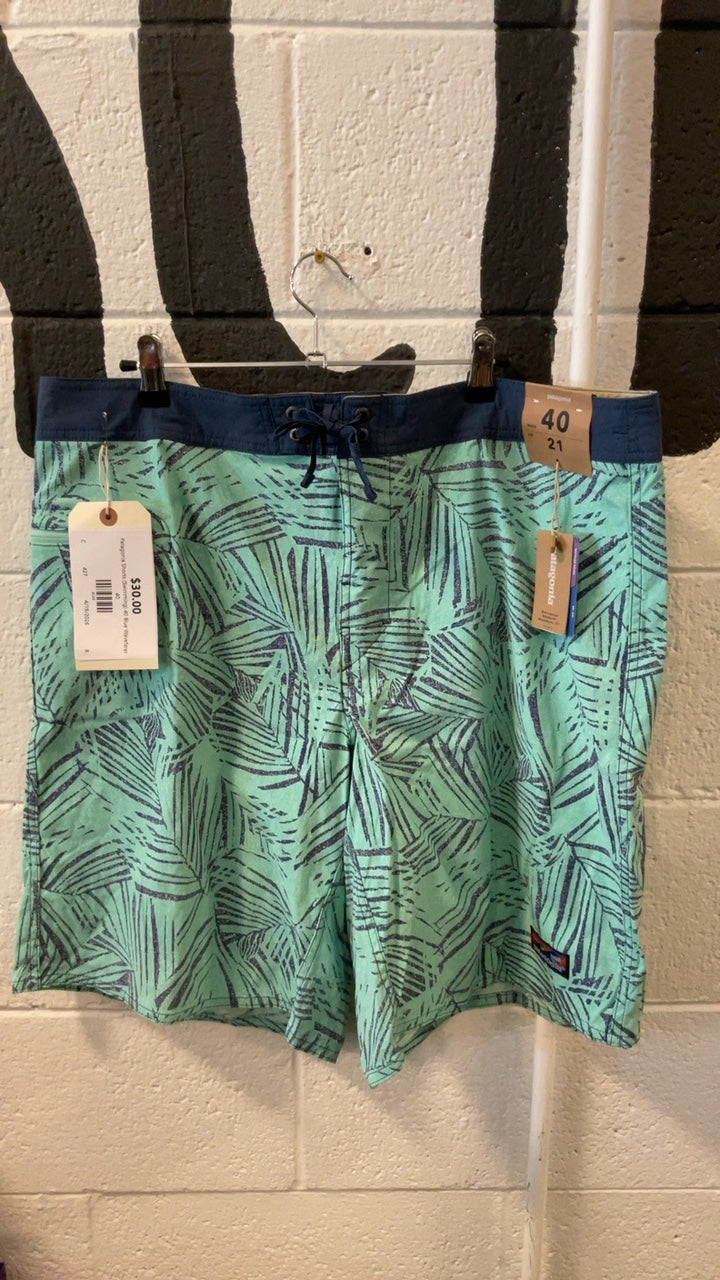 Patagonia Shorts (Swimming) 40 Blue Wavefarer