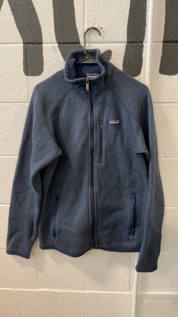 Patagonia Jacket M Blue Better Sweater
