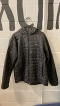 Patagonia Down Jacket L Black Nano Puff
