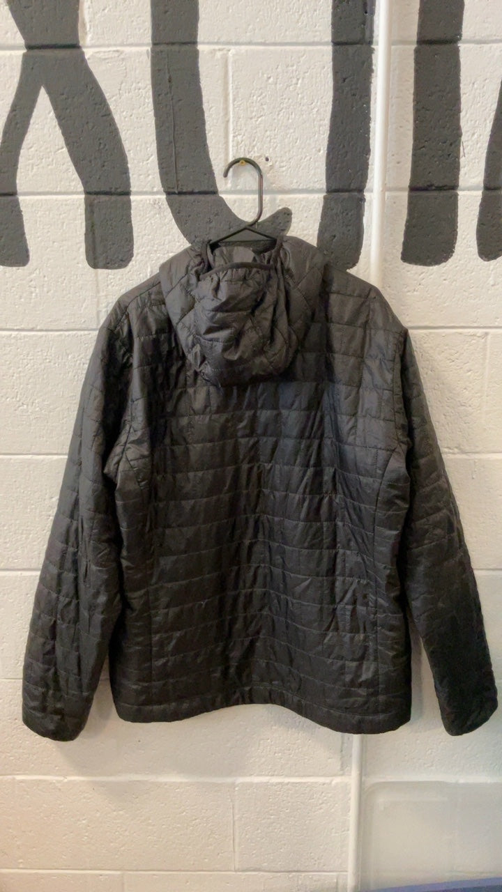 Patagonia Down Jacket L Black Nano Puff