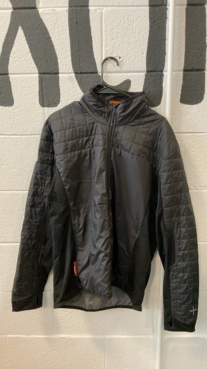 Icebreaker Down Jacket L Black Merino