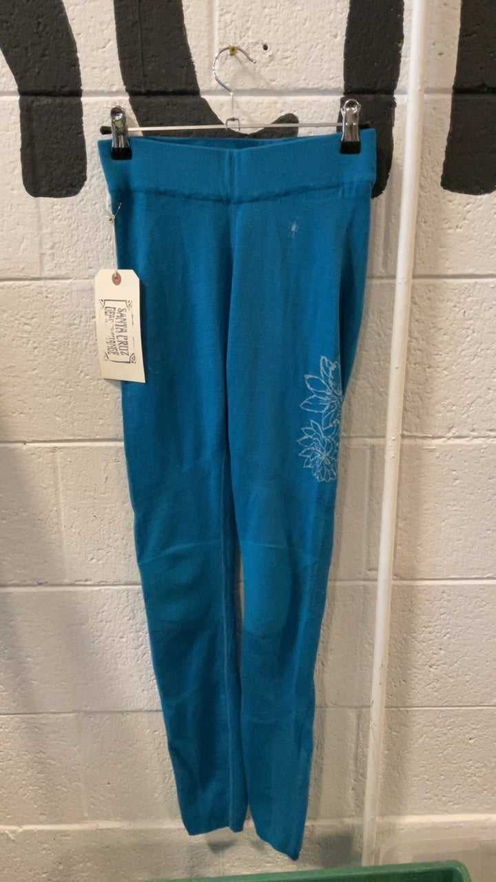 Smartwool Base Layer (Bottoms) W/S Blue intraknit 200