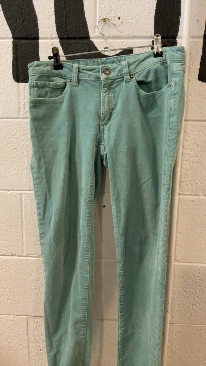Patagonia Women's Fitted Corduroy Pants 28 Blue