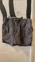 Title Nine Brash Tie Front Skort M Grey