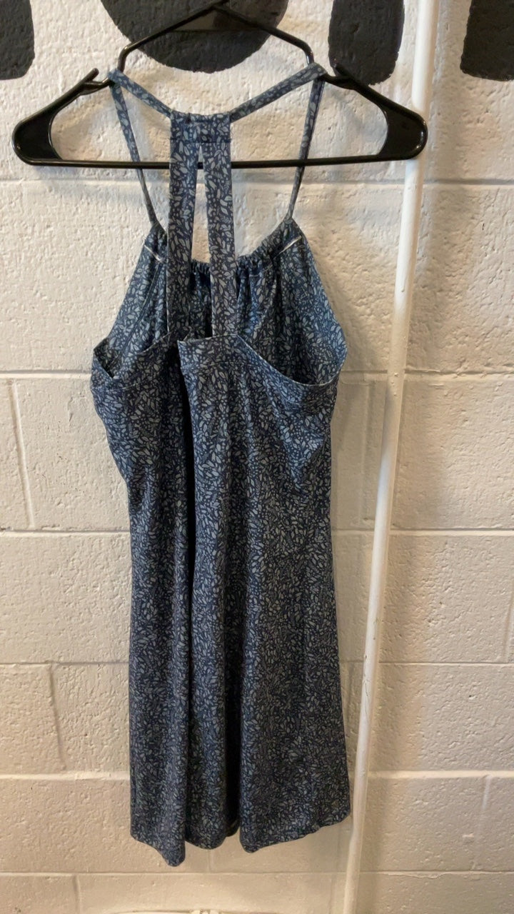 Balance Harmony Dress (Athletic) M Blue Flowers