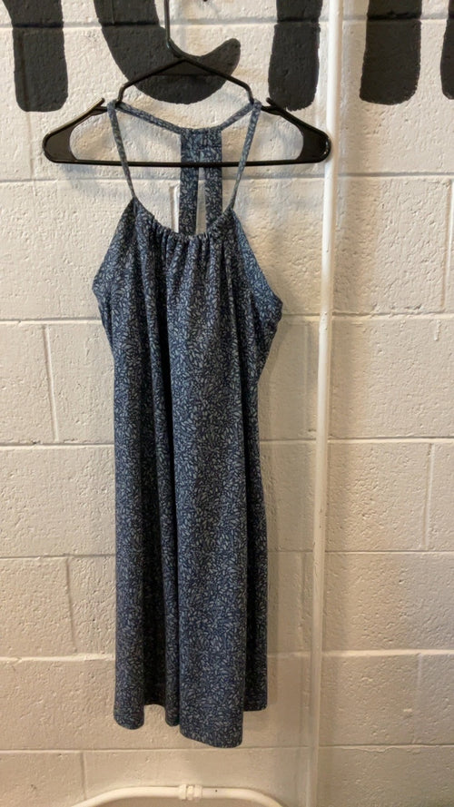 Balance Harmony Dress (Athletic) M Blue Flowers