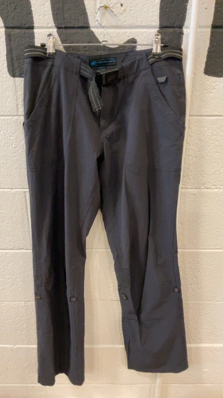 Eastern Mountain Sports Small Tall Black W hiking/trekking pants