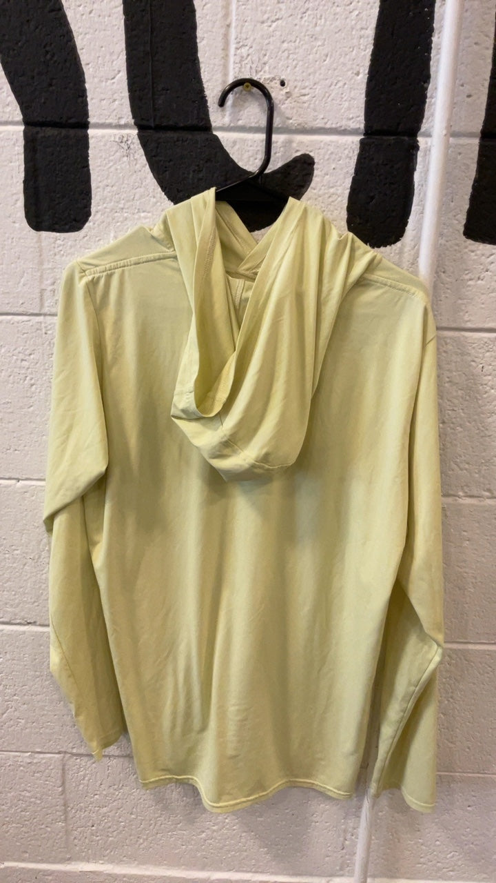 Patagonia Hoody XL Yellow Women's Capilene Cool Daily Hoody